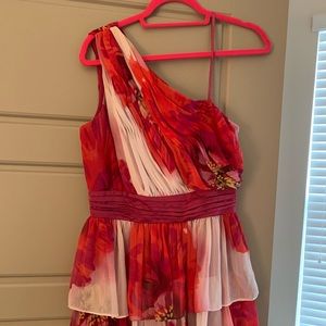 Max & Cleo, size 8, floral cocktail dress